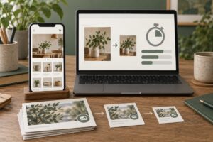 ホームページの読み込み時間と画像の重さを確認するイメージ